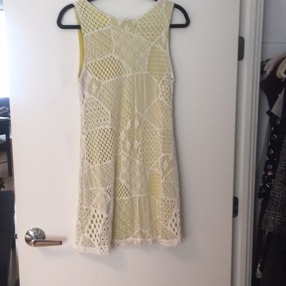 Cotton On Contrast Lace Shift Dress, Size s - Picture 3 of 5